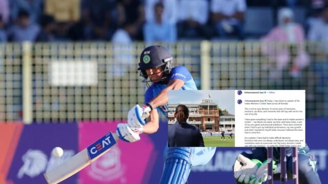 Harmanpreet Kaur Quits as India’s Women’s Cricket Captain: Smriti Mandhana Takes Charge Harmanpreet Kaur Quits as India’s Women’s Cricket Captain: Smriti Mandhana Takes Charge